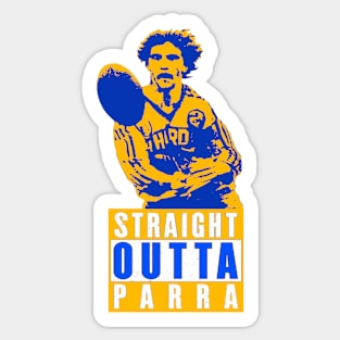 Parramatta Eels - Brett Kenny - STRAIGHT OUTTA PARRA Sticker